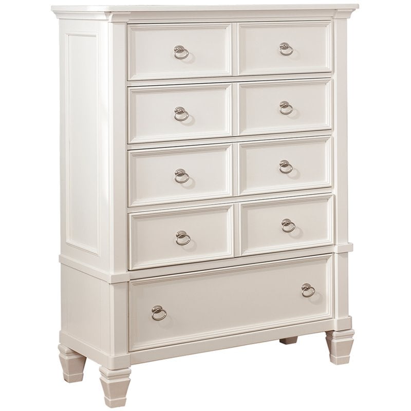 Signature Design by Ashley Signature by Ashley Prentice White 5drawer