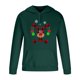 thumbnail image 3 of Sudadera con capucha para hombre, informal, con estampado navideño, de manga larga, tipo blusa, 3 of 5