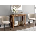 thumbnail image 1 of Safdie & Co. Table Console 39L Bois Brun Récupéré 1 Étagère, 1 of 4