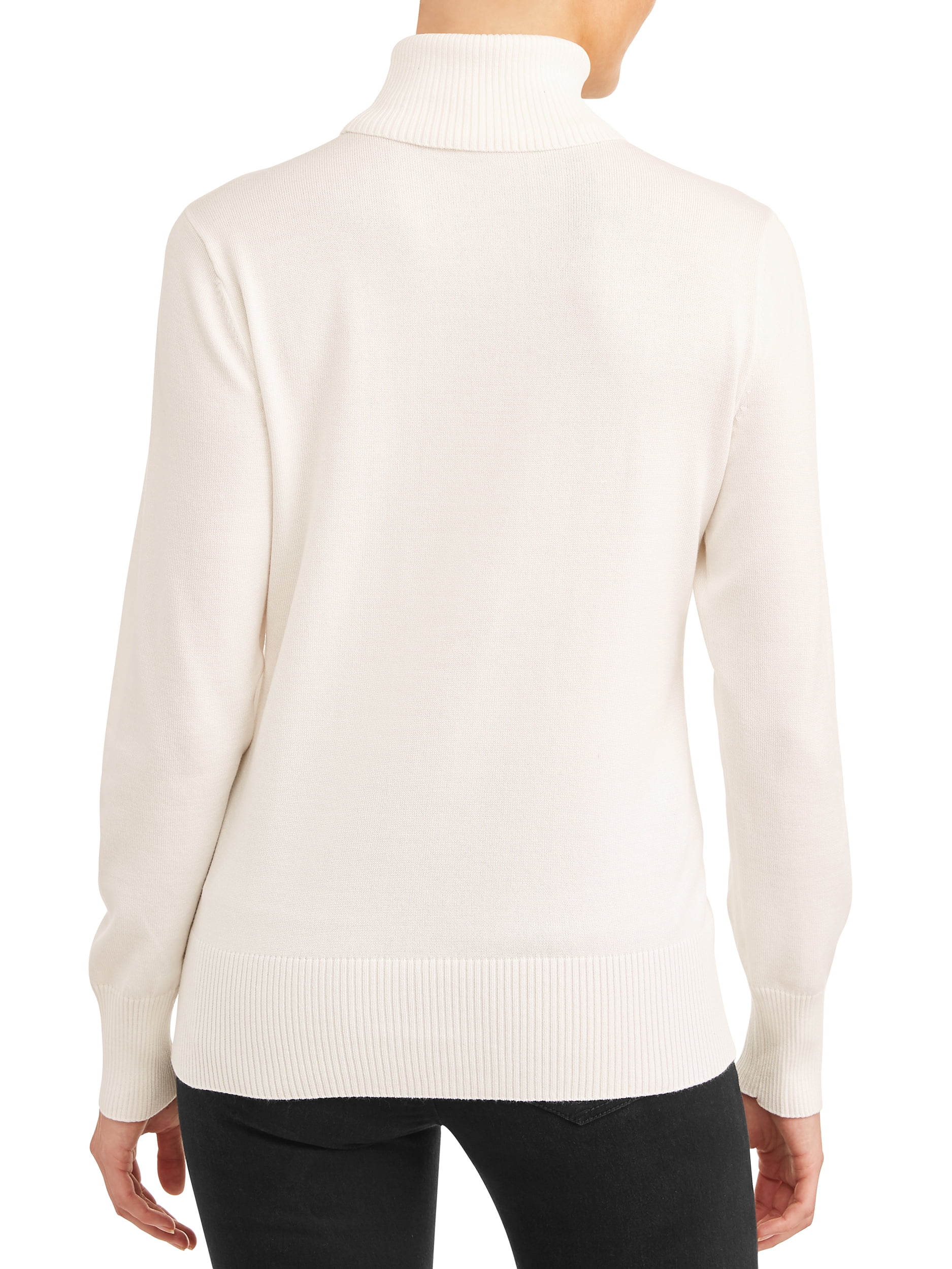 Time and Tru Women's Turtleneck Sweater 