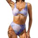 thumbnail image 2 of Bikini sexy para mujer Ahueca hacia fuera la impresión Traje de baño de dos piezas Traje de baño Conjunto de ropa de playa Fridja  nalpqowj22490, 2 of 6