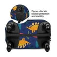 thumbnail image 4 of Bingfone Dinosaurs Adventure With Palms And Tropical Leaves Luggage Cover Washable Suitcase Cover Protector Anti-Scratch Suitcase Cover Fits 18-32 Inch Luggage (without luggage), 4 of 9