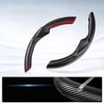 thumbnail image 4 of Steering Wheel Cover Carbon Fiber Anti-skid Leather Steering Wheel Decoration For Tesla Model 3 Y Car Interior Accessories, 4 of 5