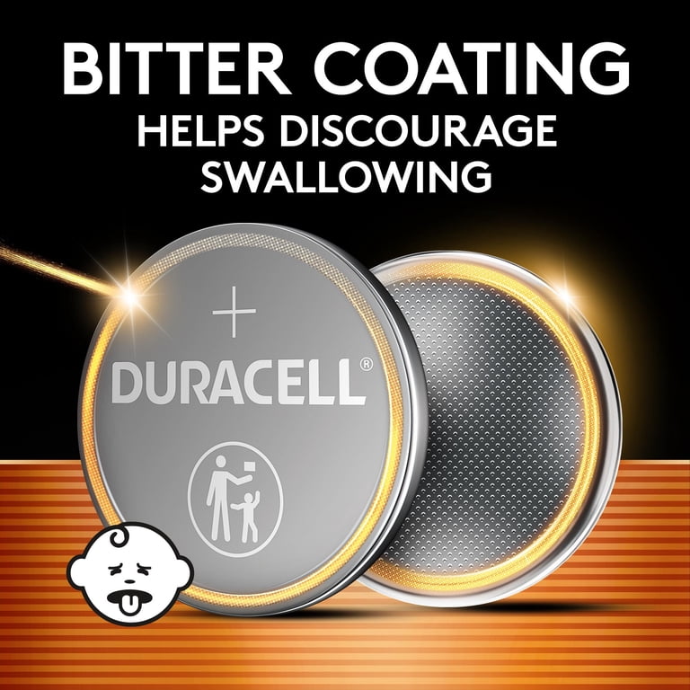 Duracell, CR2032 3V Lithium Coin Battery, Child Safety Features