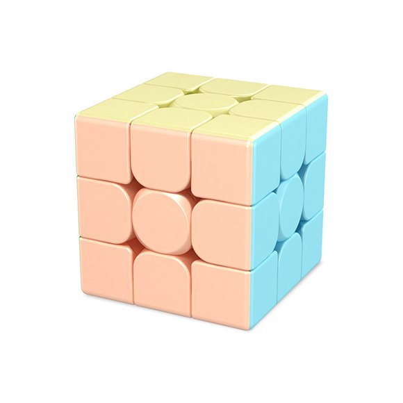 Magic Cubes Macaron Professional Speed Cube Stickerless Puzzle, Level 3