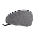 thumbnail image 1 of Table Tennis Racket Case Pong Paddle Case of Fan Shaped Lightweight Training Competition Professional Table Tennis Cover Racket Pouch Gray, 1 of 10