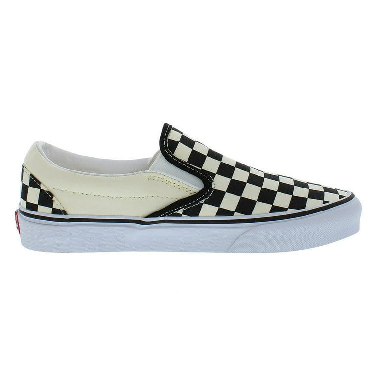 Fashion Vans Checkered Trainers Vans White Polyester Women Sneaker