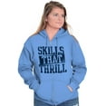 thumbnail image 3 of Skills That Thrill Dance Zip Up Hoodie Men's Women's Brisco Brands 2X, 3 of 6