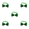 thumbnail image 1 of Billuyoard Pajarita Ajustable Accesorios para mascotas Decoraciones Cachorro Verde Verde 5Conjunto, 1 of 6
