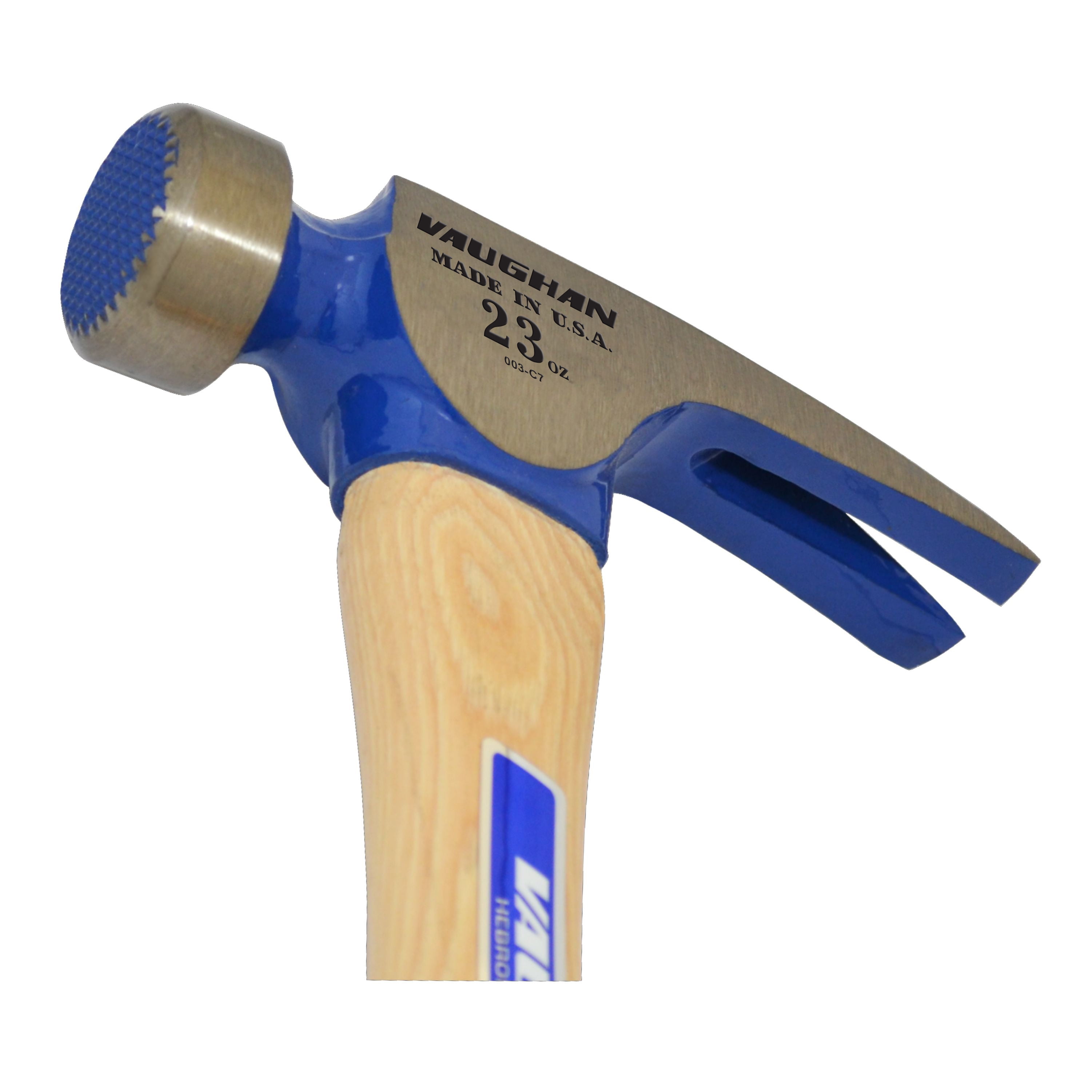 VAUGHAN CF1, California Framer Hammer, 23 oz Milled Face, Nail Starter, VN10300