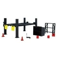 thumbnail image 5 of Garage Lift Set Model Car Garage Repair Shop Decor Accessory Lifelike PP Material for Miniature Scene Hobby Collectors, 5 of 6