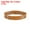 Brown, variant on Uxcell 4 Pack PU Leather Loops Retaining Ring for 22mm Width Watch Band, Black