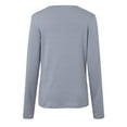 thumbnail image 5 of Futezty Hoodies for Womens Round Neck Lightweight Sweatshirts Long Sleeve Tops, 5 of 5
