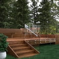 thumbnail image 2 of 2pcs Stainless Steel Handrail Wall Mounted Bracket Support Glass Support, 2 of 8