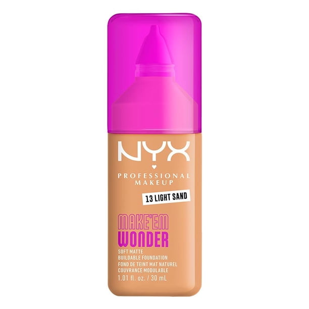 Base de Maquillaje Nyx Professional Make Up Make em Wonder Light Sand 30ml