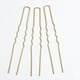 thumbnail image 5 of 50x Pasadores para el cabello dorados perfecl en forma de U 65 mm, 5 of 8