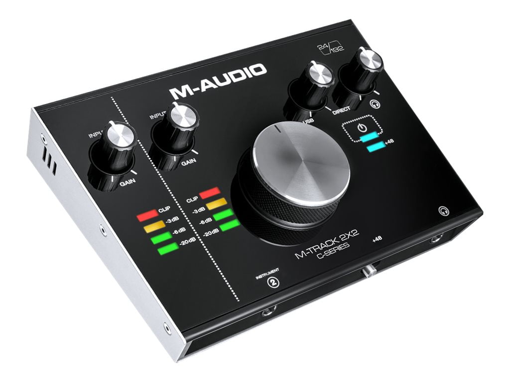 M-Audio C-Series M-Track 2X2 - Audio interface - 24-bit - 192 kHz - stereo - USB