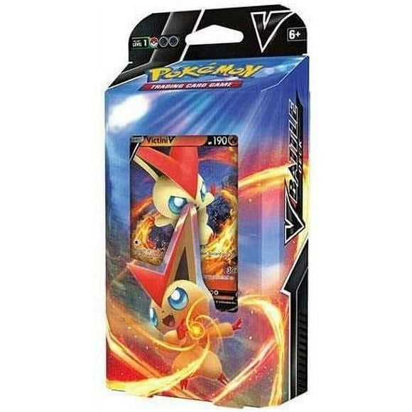 Baraja de batalla temática Pokémon Victini V 60 cartas Pokémon