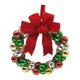 thumbnail image 4 of Corona de campana de Navidad, corona de Navidad, colgante, decoración colgante, decoración navideña para Estilo G, 4 of 7