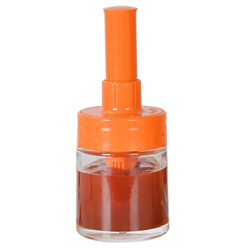 Fovolat Oil Bottle Brush Oil Bottle with Basting Brush Set Dispenser