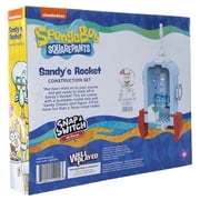 Spongebob Squarepants Snap & Switch Sandy's Rocket Construction Set