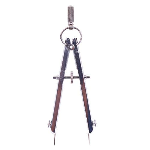 PHYHOO Professional Compasses with Lock Leather Metal Circle Drafting