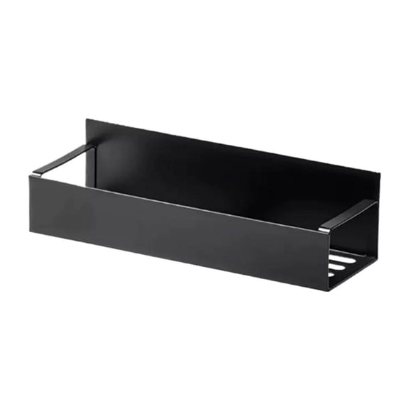 Magnetic Storage Rack No-Drill Refrigerator Side Organizer, Space Saving Metal Shelf for Spices, Seasonings, Condiments, Strong Magnetic Holder for Kitchen, Laundry, Washing Machine, 10.6x3.5 Inch