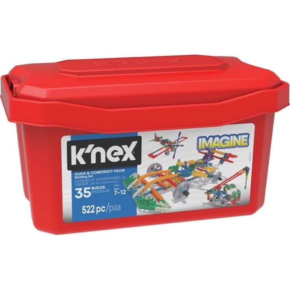 K’NEX Imagine Click And Construct Value Tub Building Set