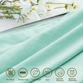 thumbnail image 6 of REGALWOVEN 3 Pieces Duvet Cover Set, Soft Comforter Cover Set  Breathable Bedding Quilt Cover Sets with Zipper Closure & Corner Ties Aqua Blue Twin, 6 of 8