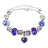 Joyería de pulsera de aleación de gemas artificiales de la Copa del mundo unisex (Australia/20 cm)-200835.03 Likrtyny Para estrenar