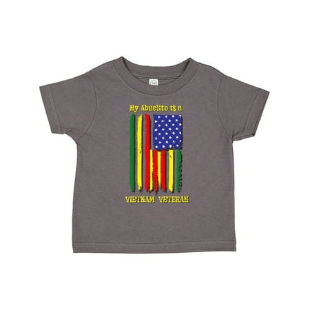 

Inktastic My Abuelito is a Vietnam Veteran Gift Toddler Boy or Toddler Girl T-Shirt