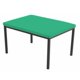 thumbnail image 1 of TecnoMöbel Mesa Infantil para Preescolar o Kinder, con Cubierta de Polipropileno de 60x80 cms. (Verde), 1 of 1