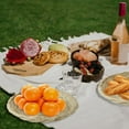 thumbnail image 4 of Unbranded Assiette Ronde en Bambou Tissée de 10 Pouces, Réutilisable pour Pique-Nique et Fête (5 Unités), 4 of 7