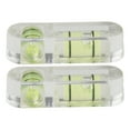 thumbnail image 3 of BTOER 2PCS Bubble Level Transparent Acrylic Bubble Level Protractor High Precision Cylinder Level Horizontal Bead Measuring Tools, 3 of 9