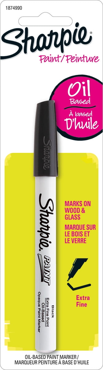 Sharpie Oil-Based Paint Marker, Extra Fine Point, Black