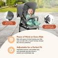thumbnail image 4 of Open Box hauck Sport T13 Lightweight Compact and Foldable Stroller, Push Chair, 4 of 11