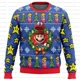 thumbnail image 2 of Suéter feo de Navidad de Mario Bros, sudadera con capucha de dibujos animados de Japón para hombres y mujeres, sudaderas con capucha para primavera y otoño 2025 para parejas, 2 of 4