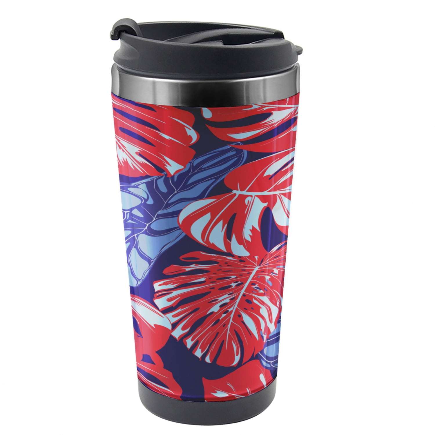 Coffee Travel Cups Beach Vinyl Decal Aloha for Stainless Tumblers Thermal Mug