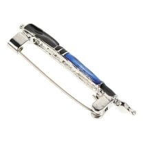 IBASETOY Retro Enamel Pen Brooch Multi-Color Alloy Decorative Jewelry for Decor