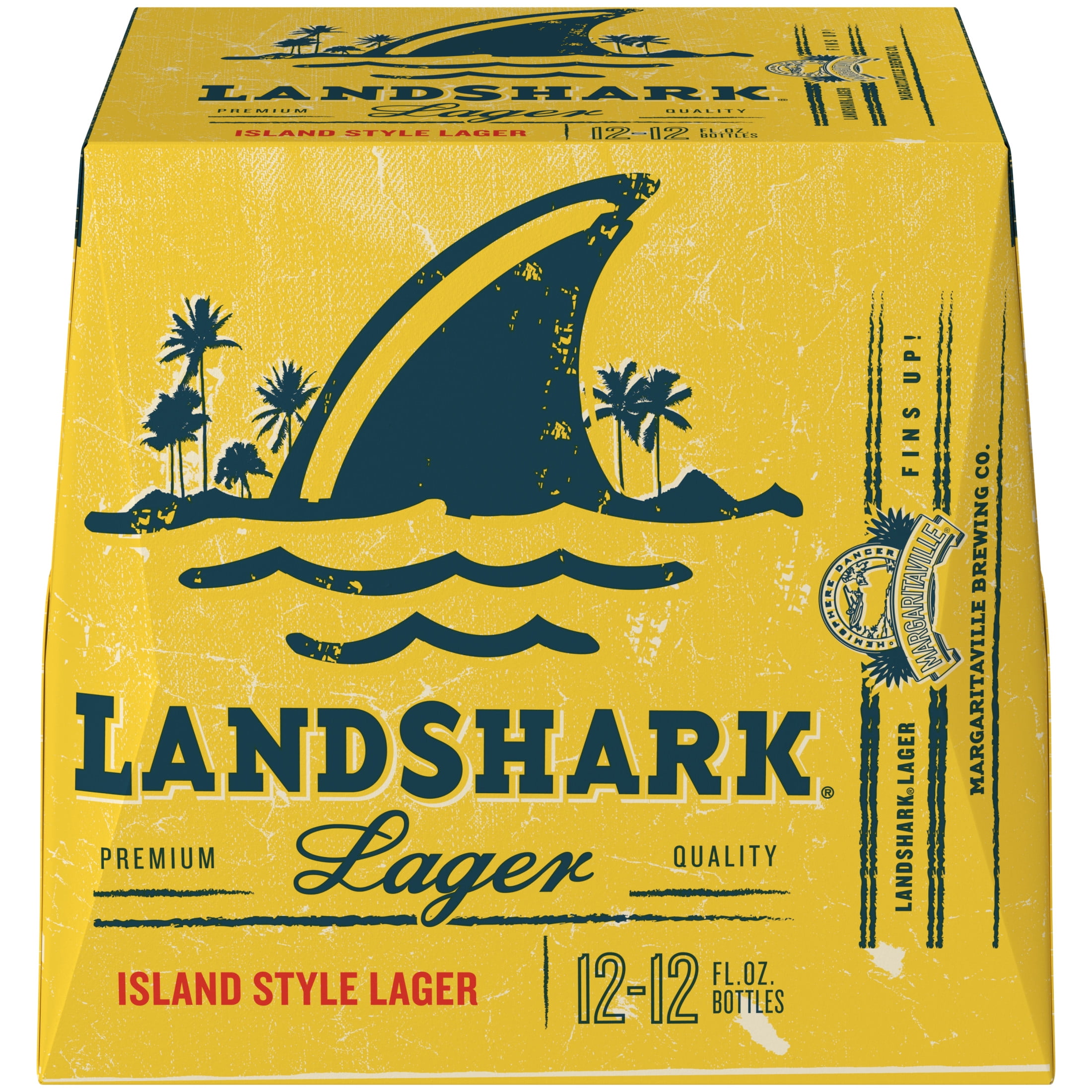 Landshark Lager, 12 pack 12 fl. oz. Glass Bottles, 4.6% ABV