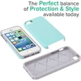thumbnail image 6 of iPhone 5/5s/SE Case, CellEver Dual Guard Protective Shock-Absorbing Scratch-Resistant Rugged Drop Protection Cover For iPhone 5/5S/SE (Mint), 6 of 6