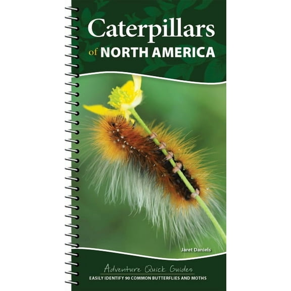 Adventure Quick Guides Caterpillars of North America: Easily Identify 90 Common Butterflies and Moths, (Spiral-Bound)