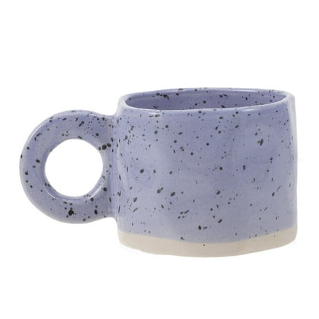 

Korean Style Mug Creative Mug Simple Ceramic Mug Retro Mug Round Mouth Mug1 Pc Creative Korean Style Mug Ceramic Cup Container With Spots for Home