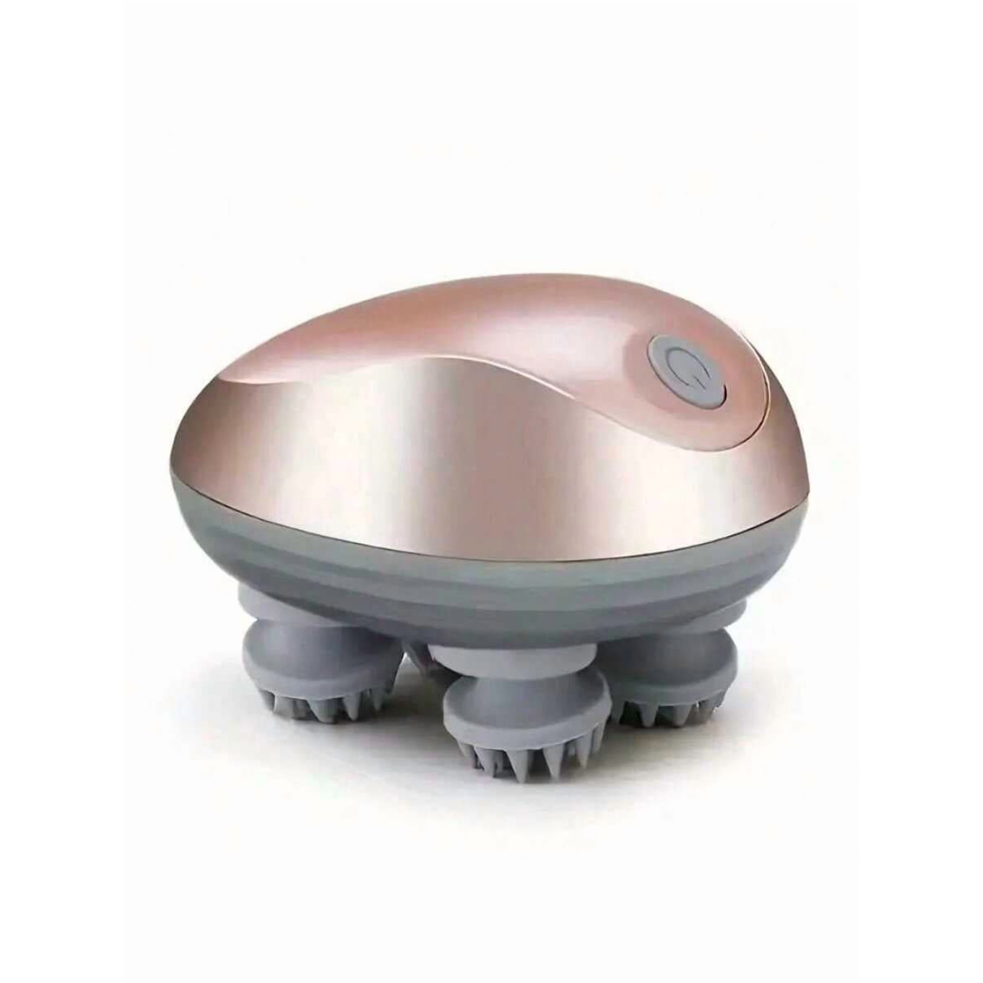 Scalp Massager Electric Octopus Claw Head Massager for Hair Growth and Stress Relief, Rechargeable Handheld Vibrating Kneading Tool, Portable USB Head Scratcher
