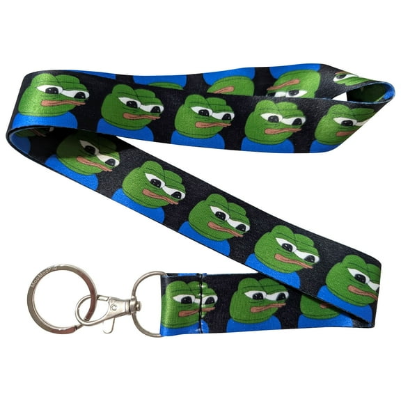 Pepe Apu Apustaja Keychain Lanyard