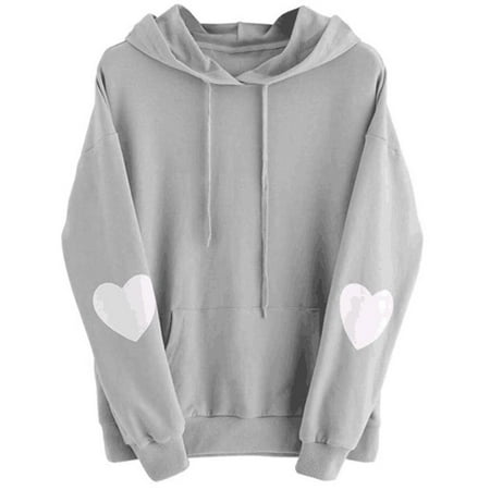 

Simplmasygenix Hoodies for Women Plus Size Fashion Women Casual Hooded Slim-fit Printing Sweater Coat