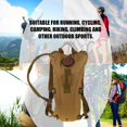 thumbnail image 2 of Bolsa de agua para vejiga de hidratación al aire libre, accesorio deportivo para senderismo, ciclismo, Camping (caqui), 2 of 8