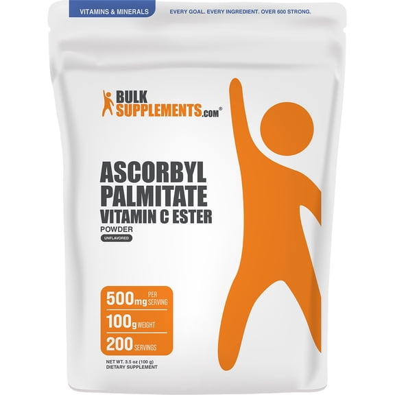 BulkSupplements Ascorbyl Palmitate (Vitamin C Ester) Powder - 100 Grams (3.5 oz)