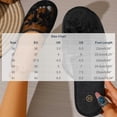 thumbnail image 4 of Mesh Sandals For Women Non-Slip Breathable Comfortable Casual Footwear Summer Slip On Floral Flat Shoes (5.5, Coffee), 4 of 5