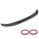 thumbnail image 2 of Spoiler Trasero del Tronco, Spoiler de Troncal para F30 Duckbill Trunk Lid Trunk Trunk Trunk Lip, Fibra de Carbono ABS Se Ve Adecuada Para 3 Serie F30 2013-2019 Fit M3 F80 2014-2018, 2 of 7